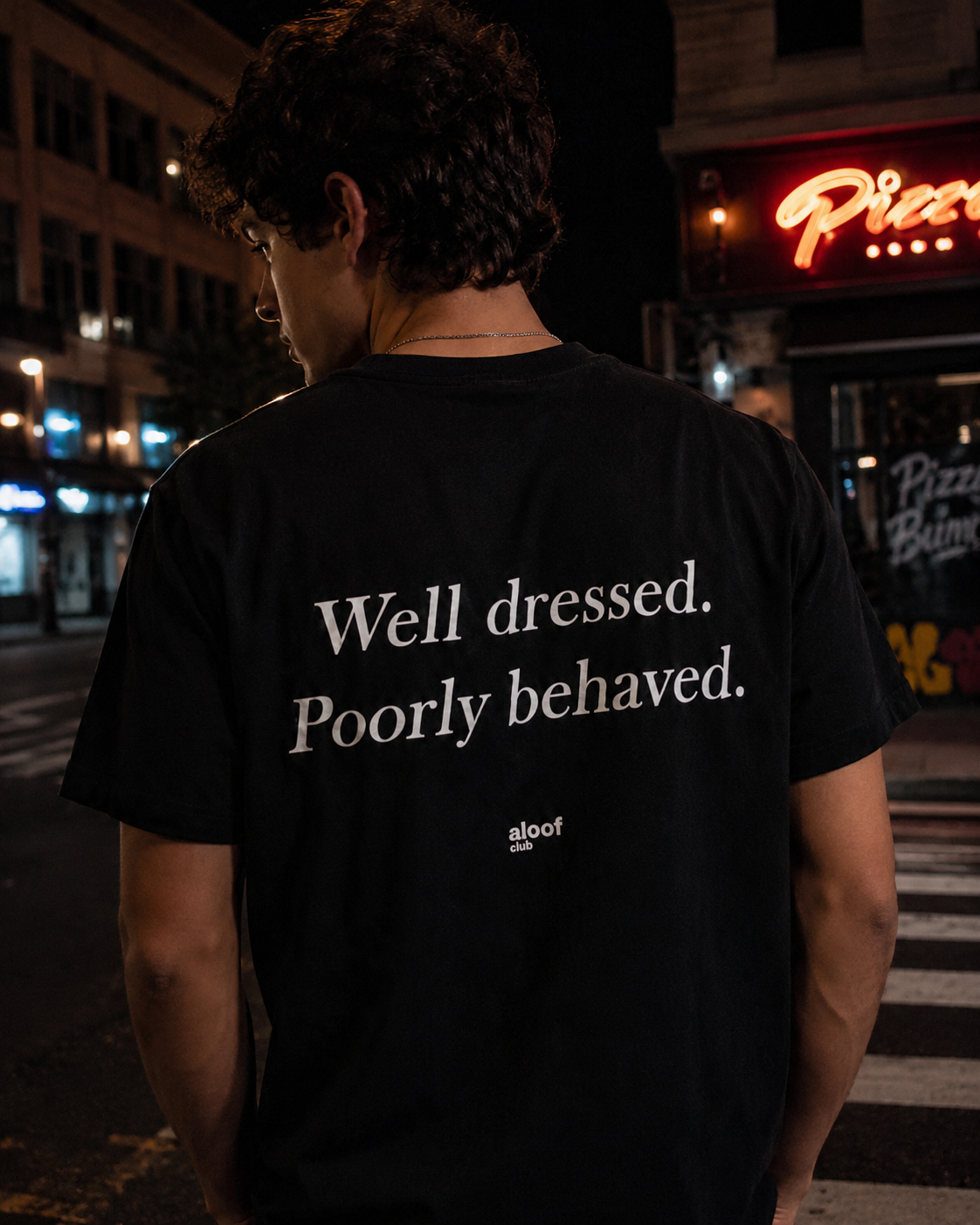 Well dressed. Poorly behaved